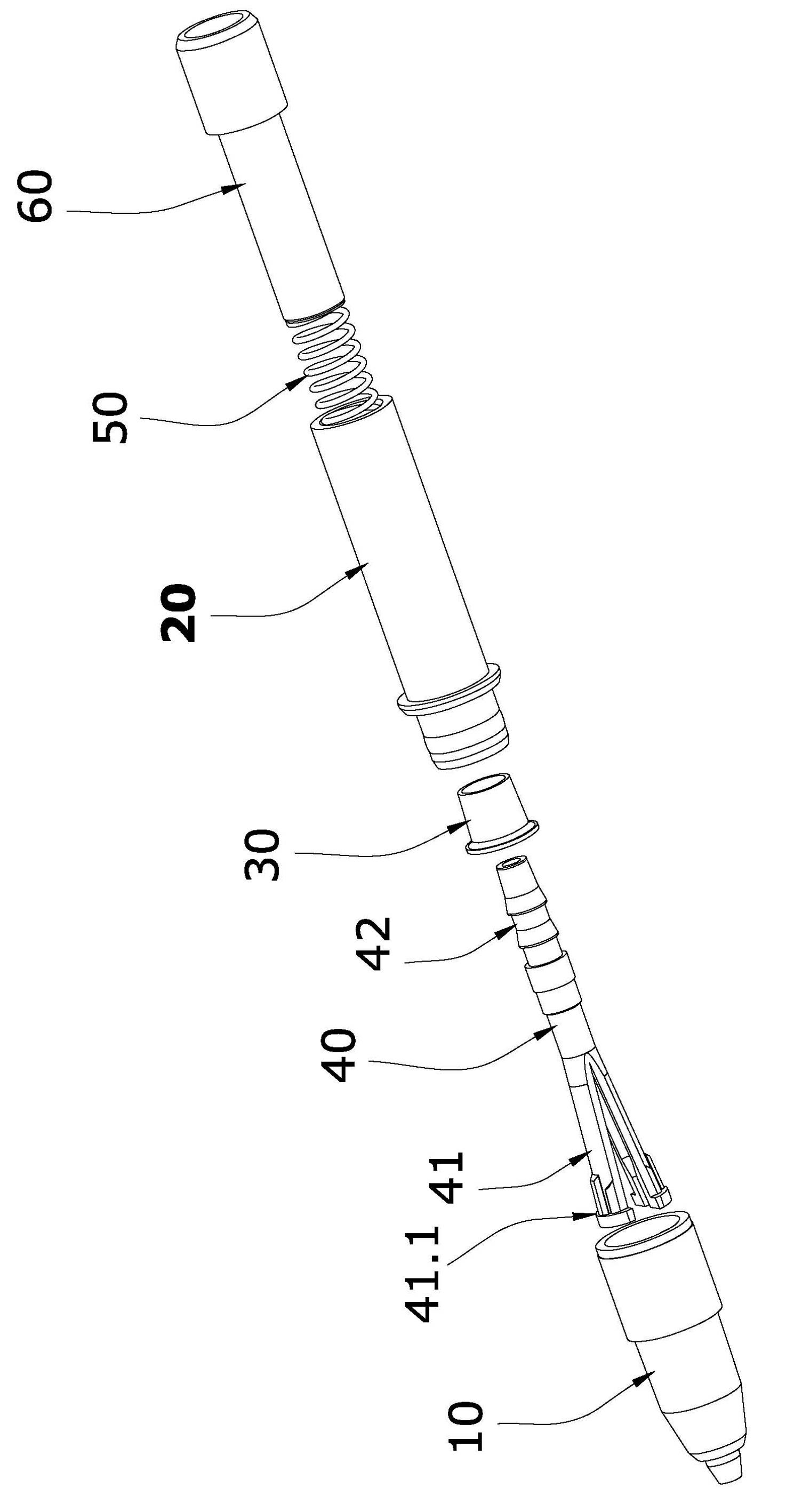 Micro adaptive core for propelling pencil