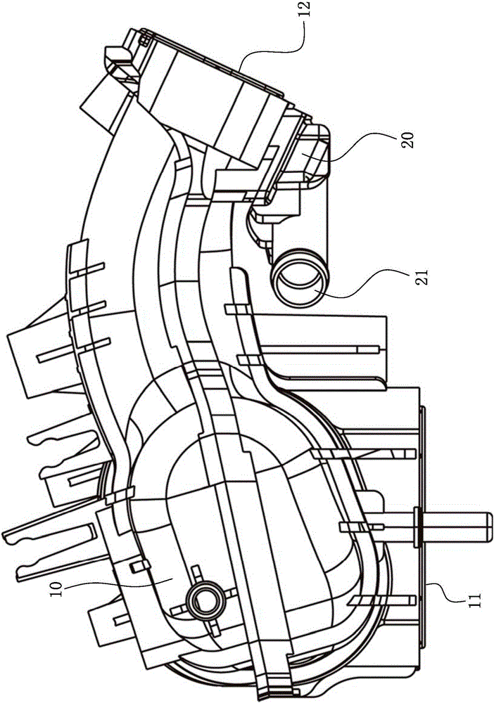 Intake manifold capable of guiding ventilation gas of crankcase