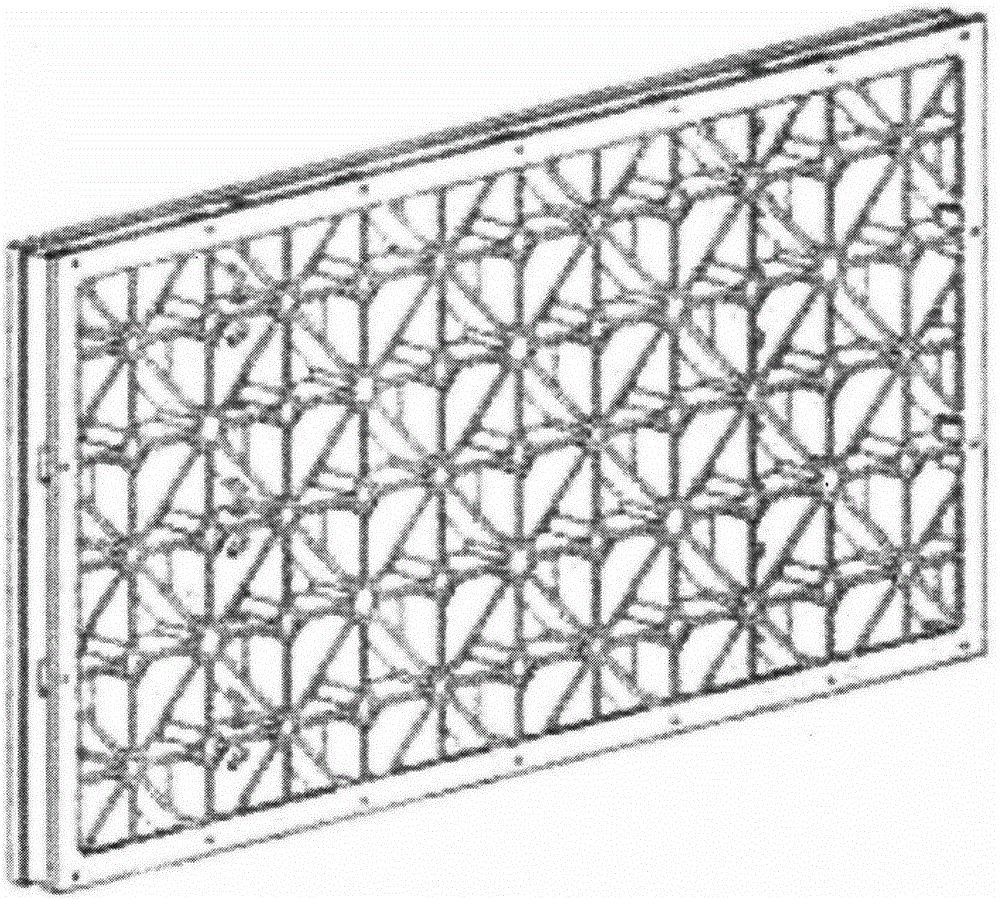 A frame assembly on-line inspection machine