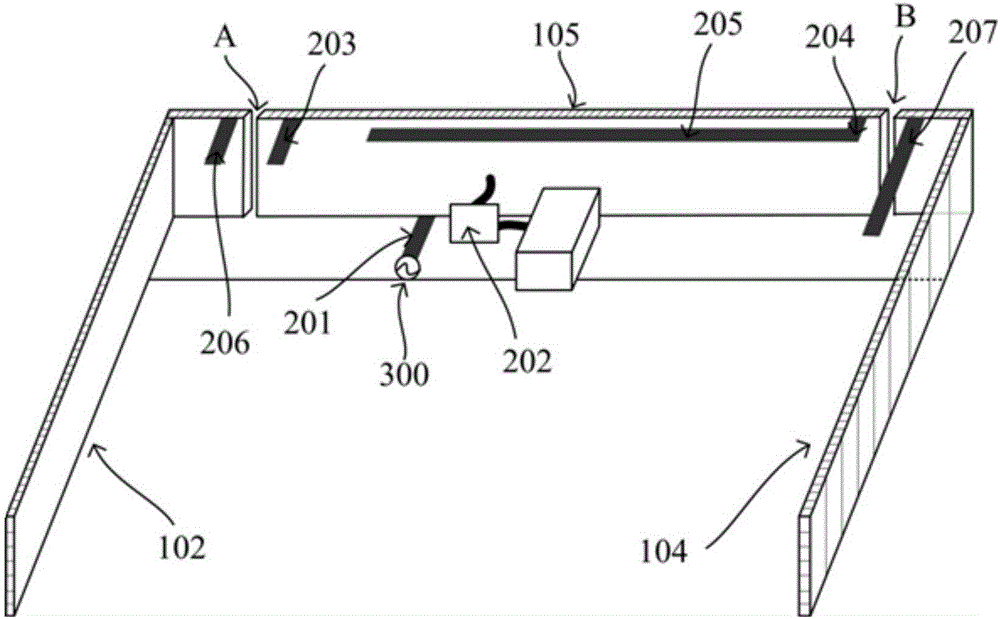 LTE antenna with metal frame and mobile terminal