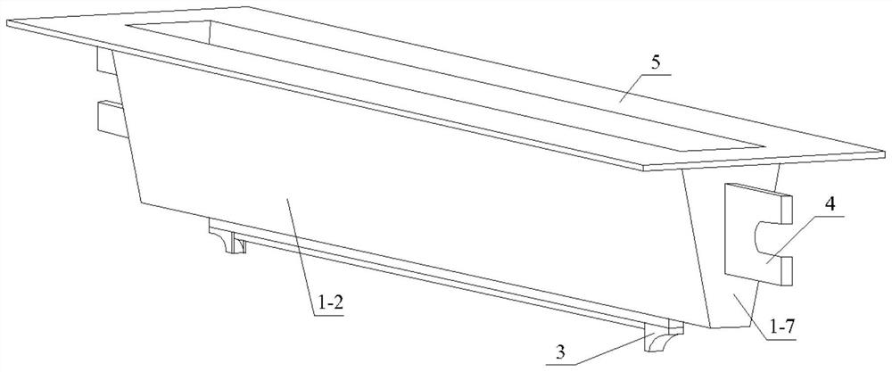 A u-shaped groove platinum-rhodium alloy bushing plate