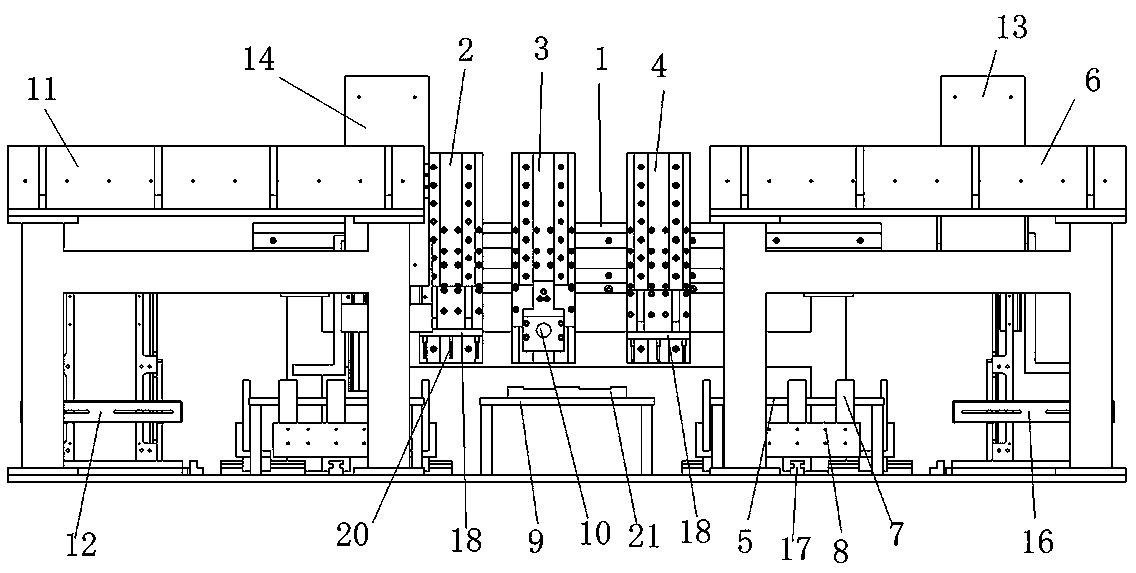 Laminated electrical core disassembling device and method