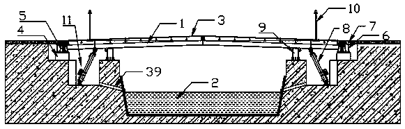 Hydraulic-drive movable bridge