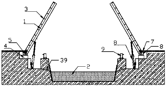 Hydraulic-drive movable bridge