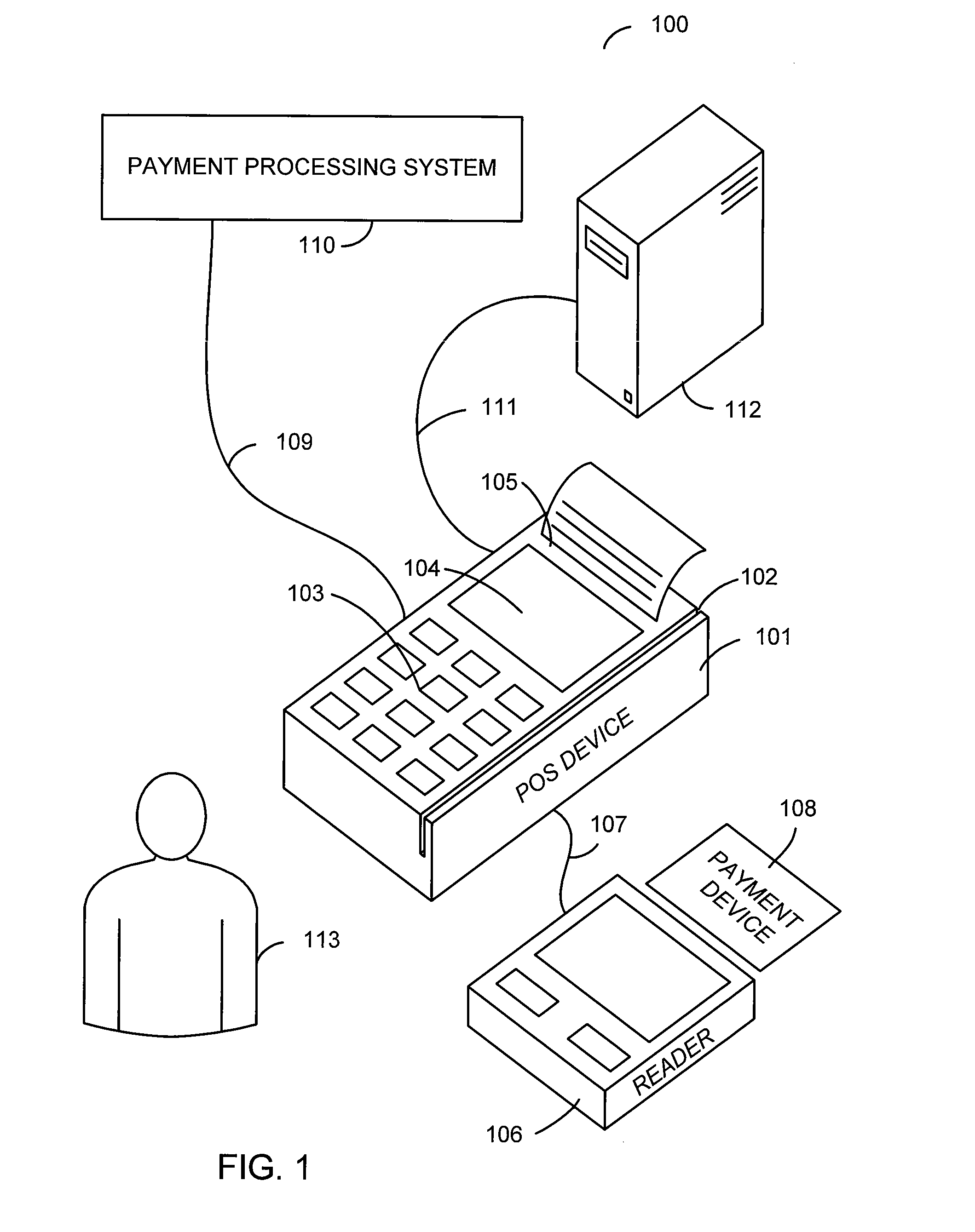 Point of sale system with ability to remotely update firmware