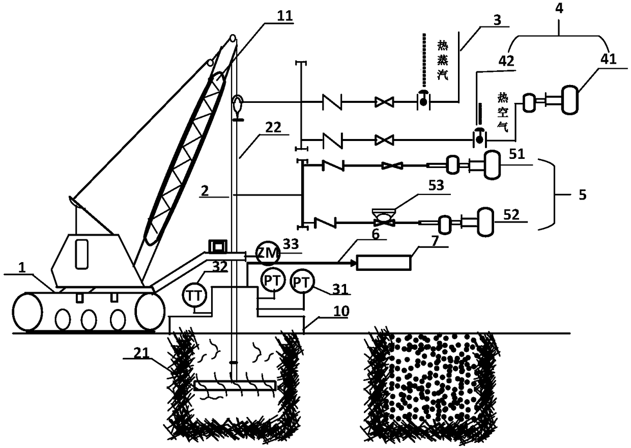 In-situ remediation system for contaminated site