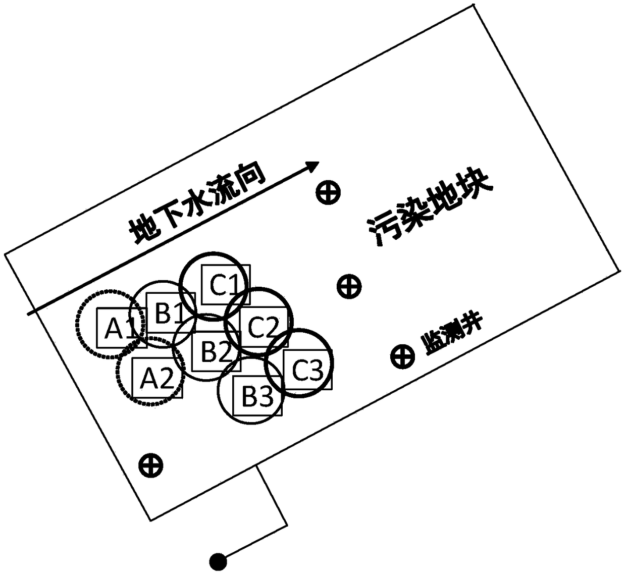 In-situ remediation system for contaminated site