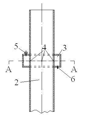 Even pressure sleeve for measurement of static pressure of pipeline fracture surface