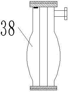 Experimental facility for simulating flow condition variations of multiple diameter expanding sections in natural gas hydrate well drilling