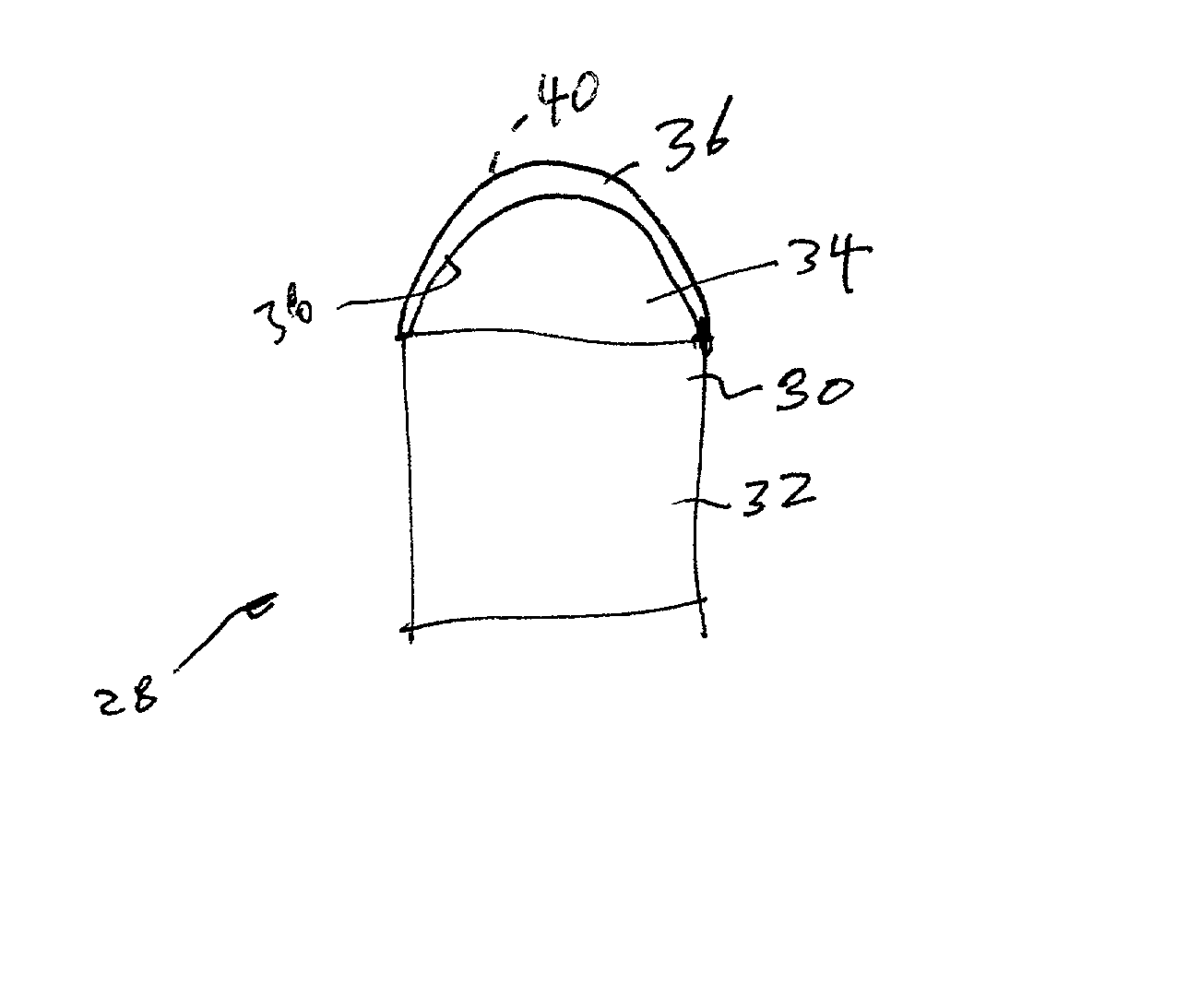 Toughness optimized insert for rock and hammer bits