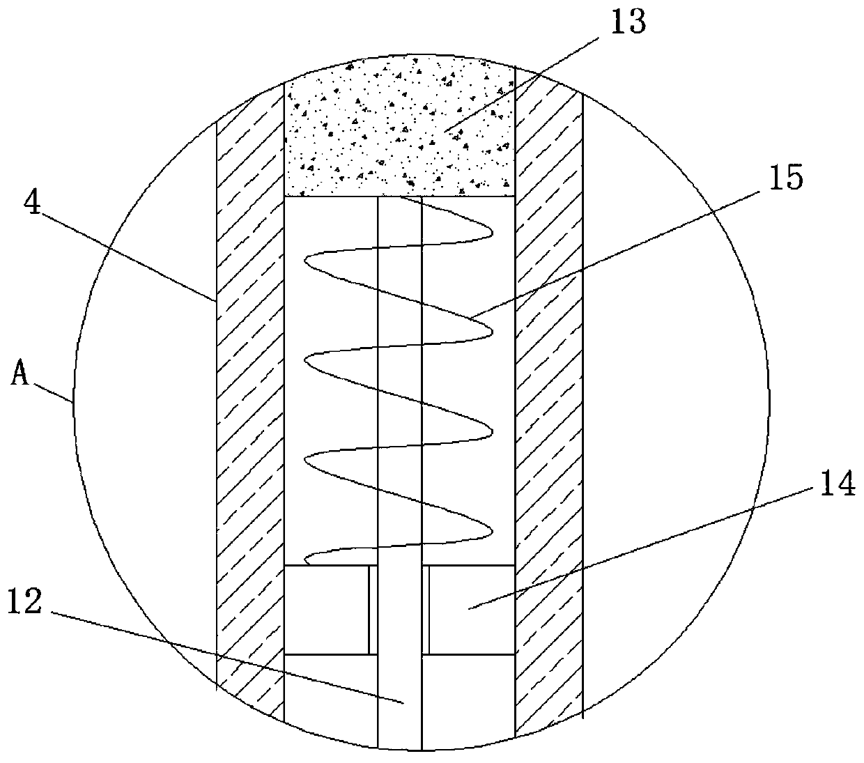 Wall painting device for building decoration