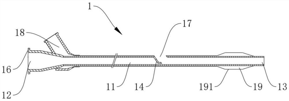 Quick exchange type balloon stent mounting device and stent mounting method