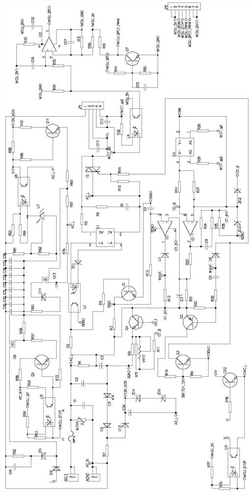 Driving device and driving method for speed-regulating and speed-reducing motor