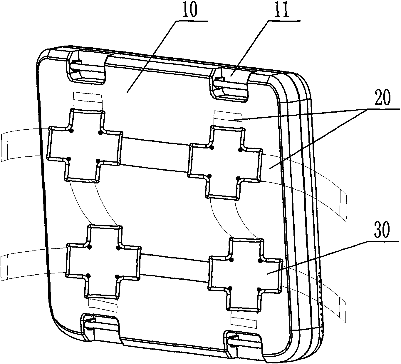 Adjusting type fixing device