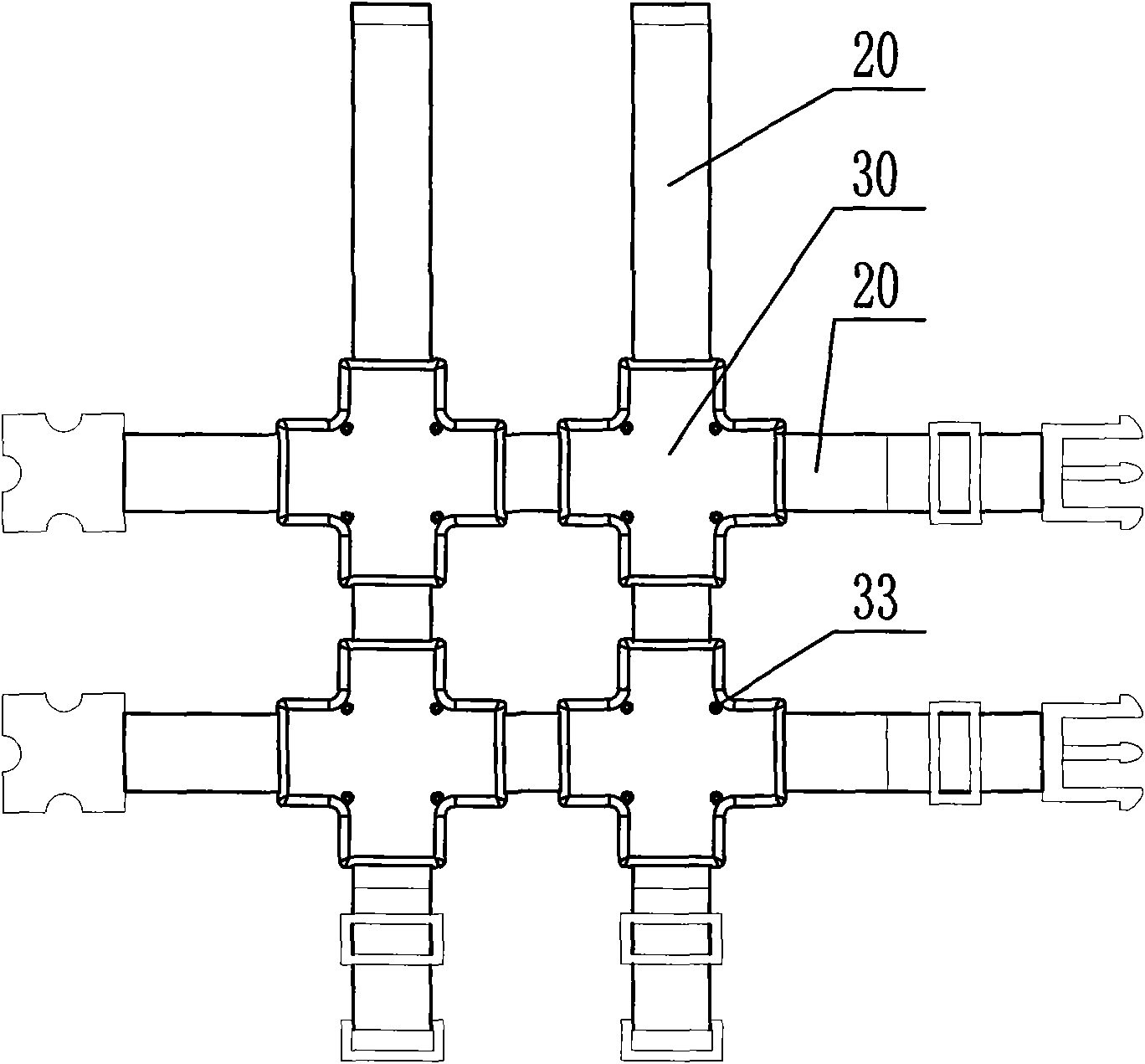 Adjusting type fixing device