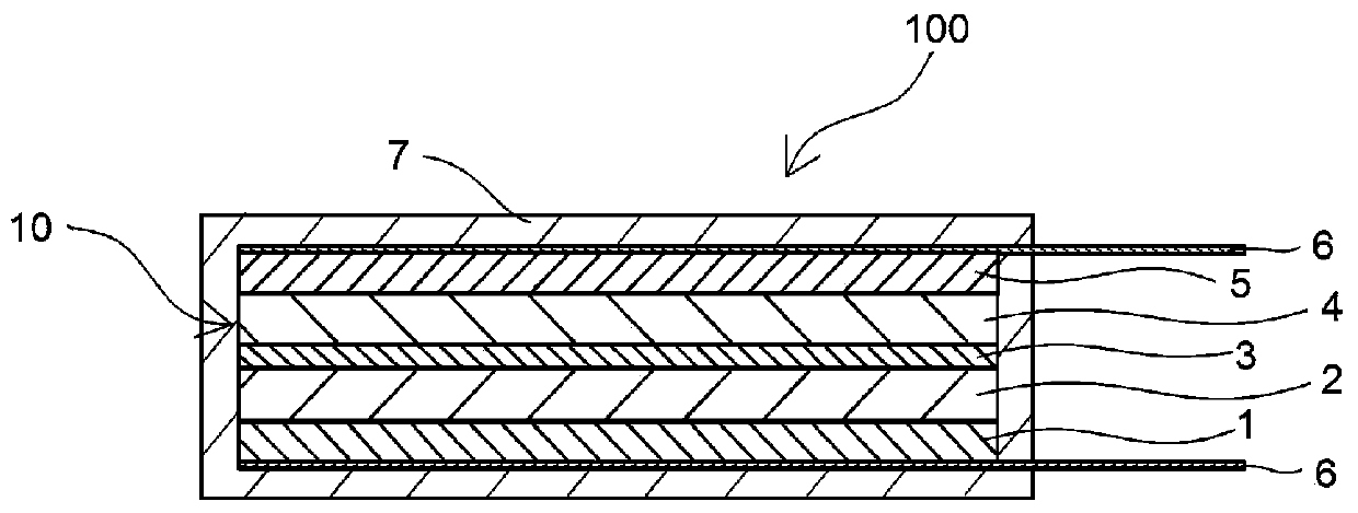 All-solid secondary cell, outer cladding material for all-solid secondary cell, and method for manufacturing said all-solid secondary cell