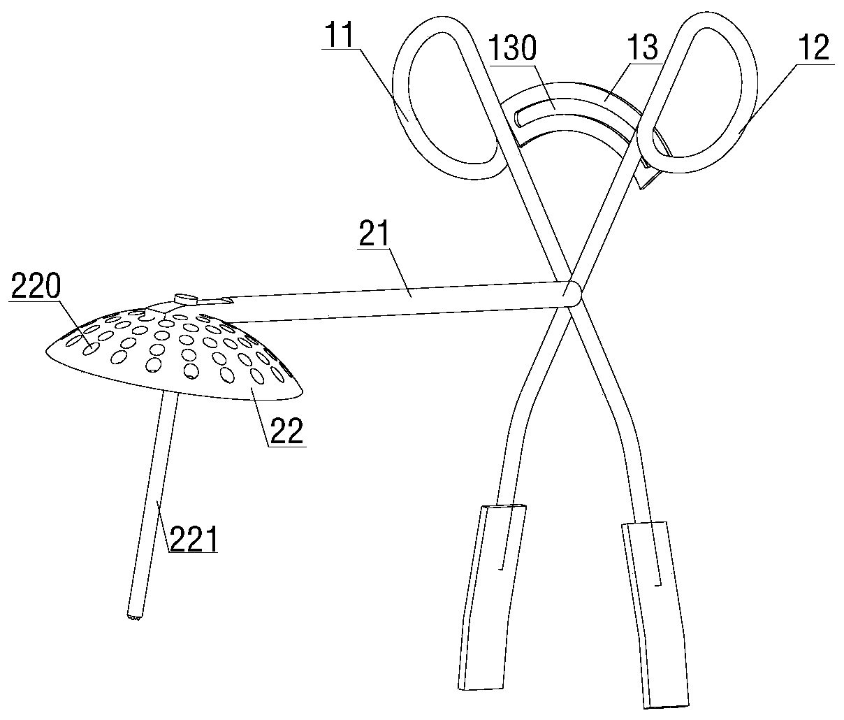 Irreducible intertrochanteric fracture reduction holding device