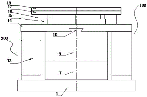 Novel hub die structure