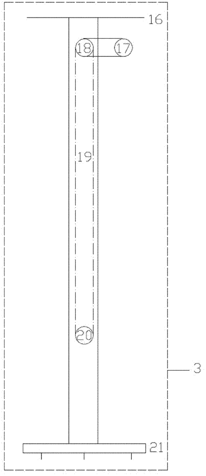 Rotary type capillary viscometer