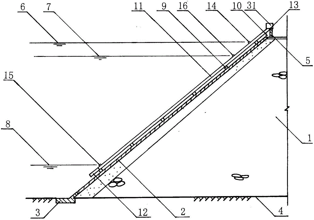 Reservoir level tester for pumped storage power plant and installation method of reservoir level tester