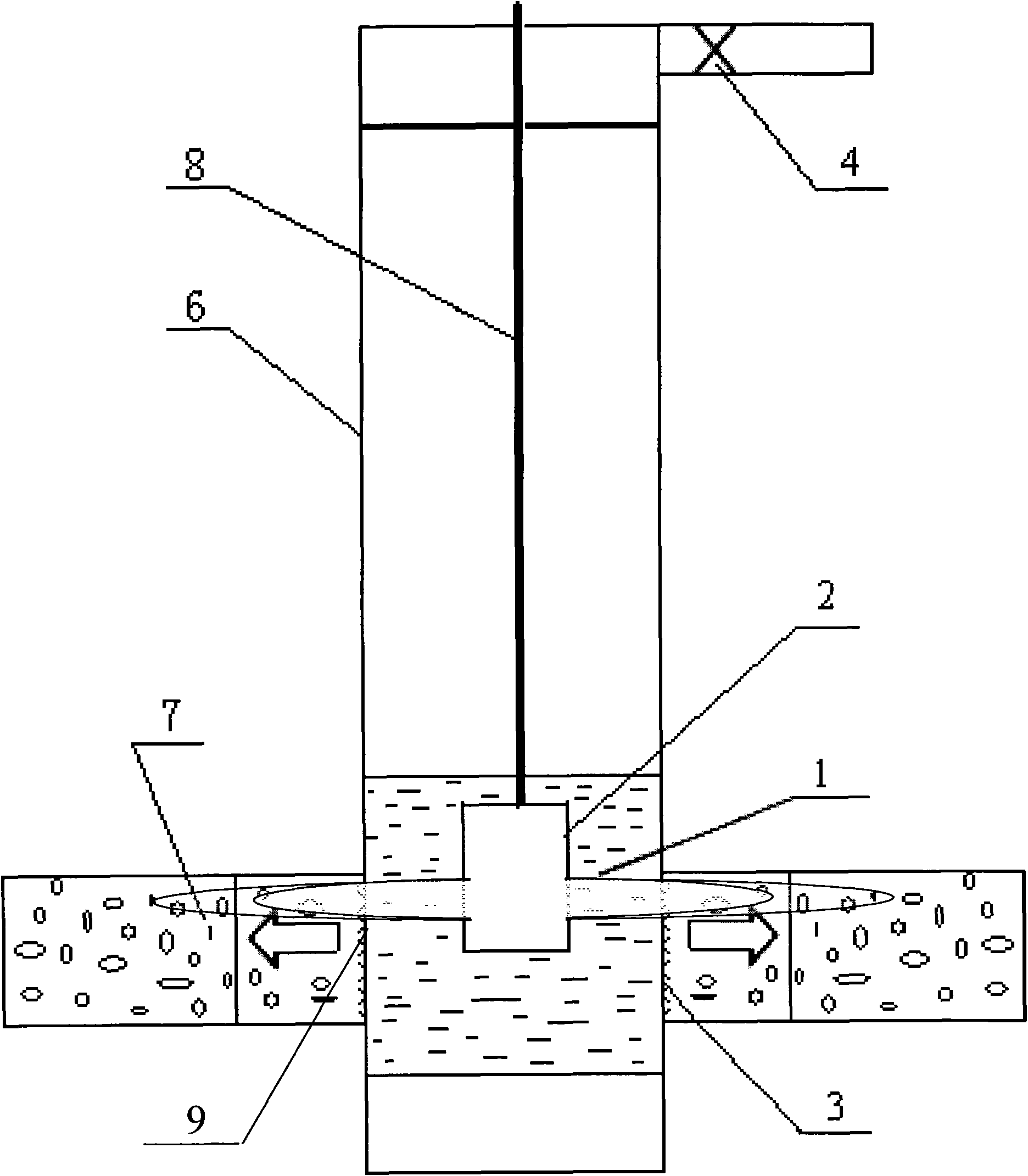 Method for removing blockage of oil-water well through magnetic positioning pulse acidification