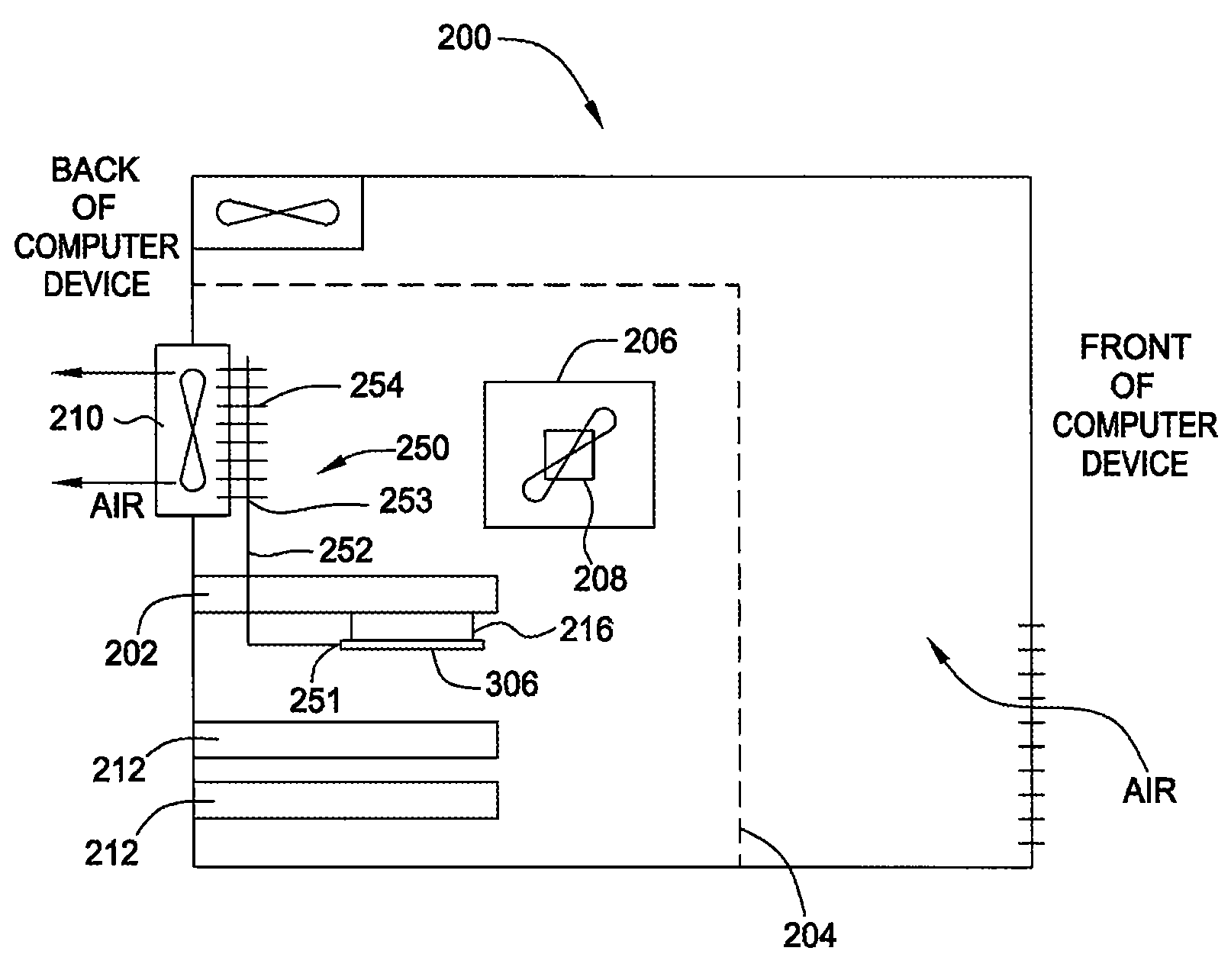 System for efficiently cooling a processor