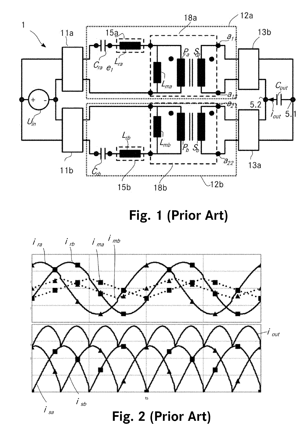 Integrated magnetic component and power converter