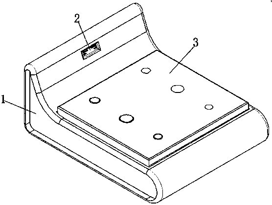 Soft bed designed based on S-shaped somatology