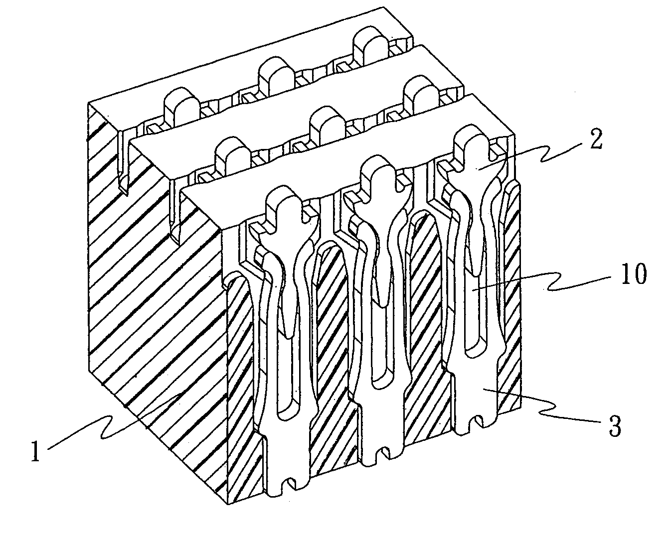 Electrical connector for a chip module