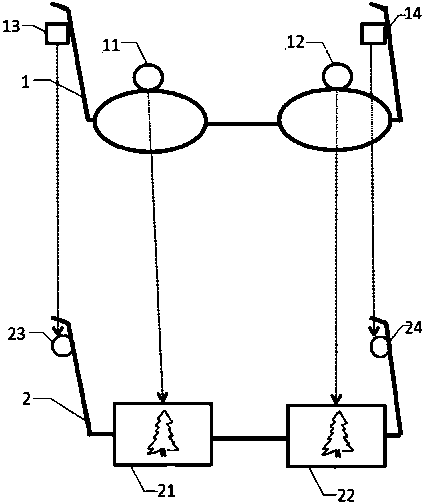 Video shooting method, video playing method and intelligent glasses