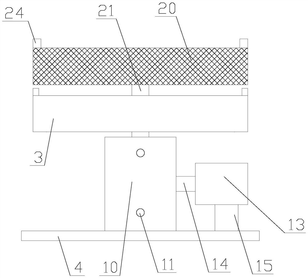 Automatic screening device for tea leaves