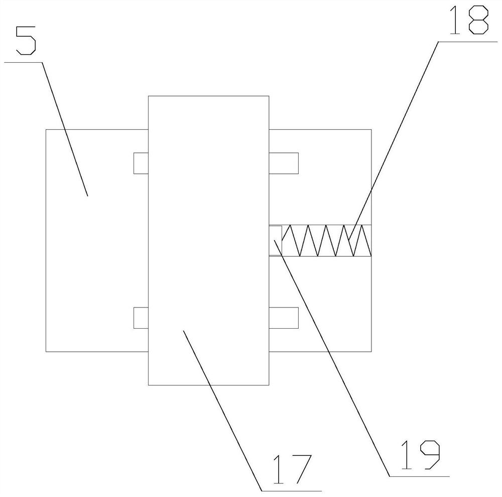 Automatic screening device for tea leaves