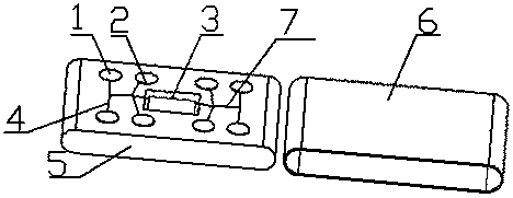 Piezoelectric power generation device of treadmill