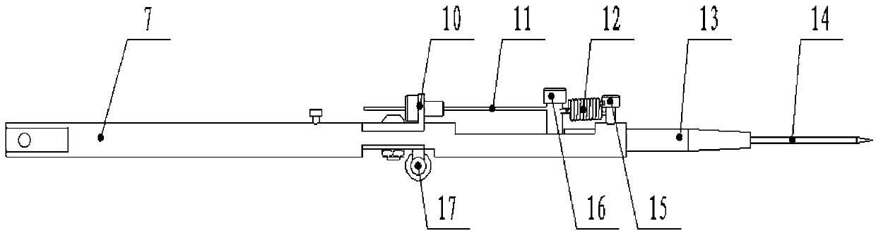 Automatic picking and placing device for plug seedling transplanting