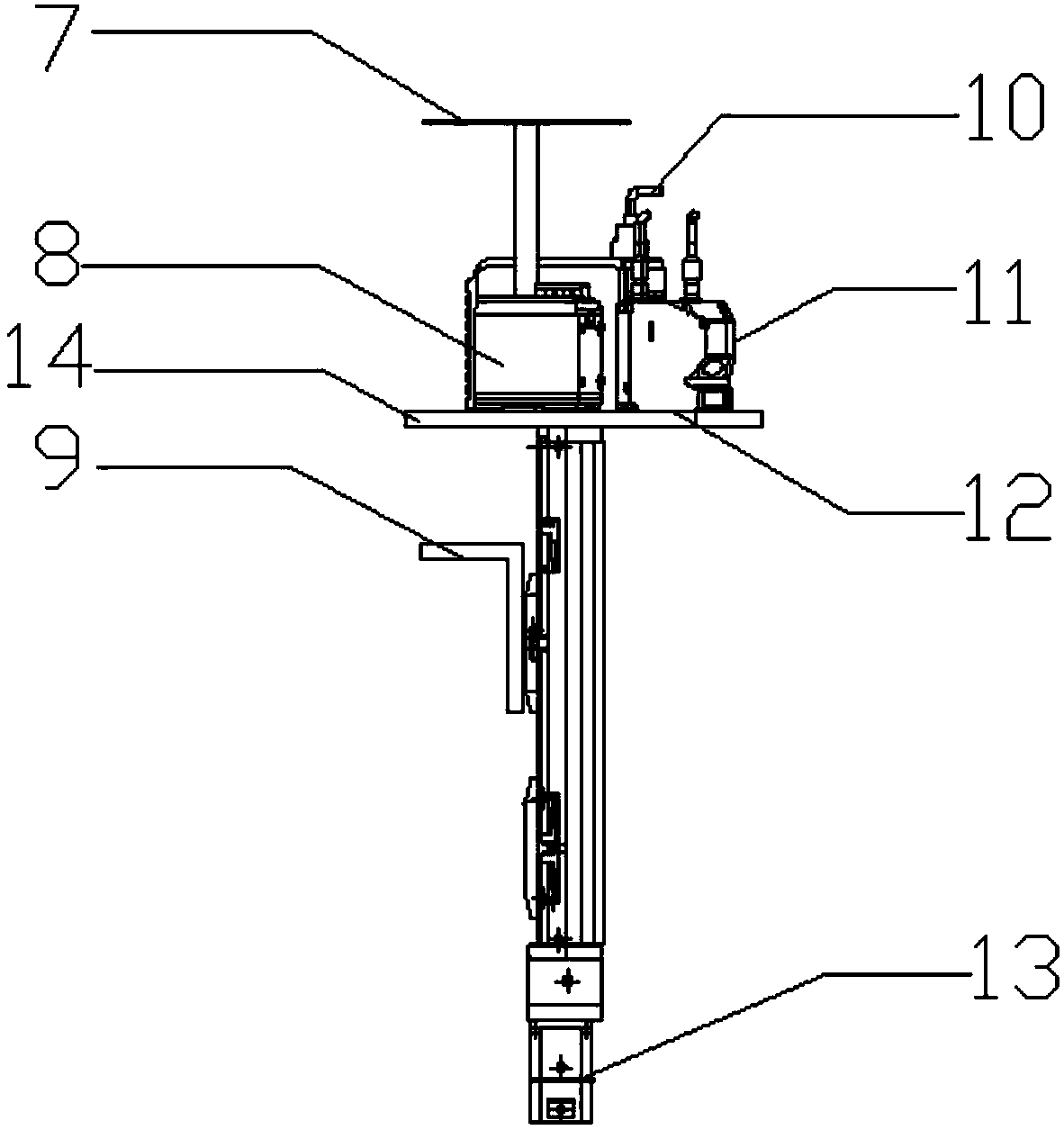 Aviation blade leading and trailing edge laser contourgraph