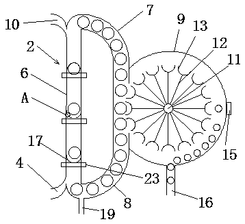 VOCs adsorption equipment with function of online measuring concentration of VOCs