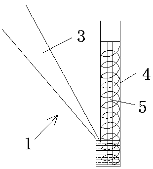 VOCs adsorption equipment with function of online measuring concentration of VOCs