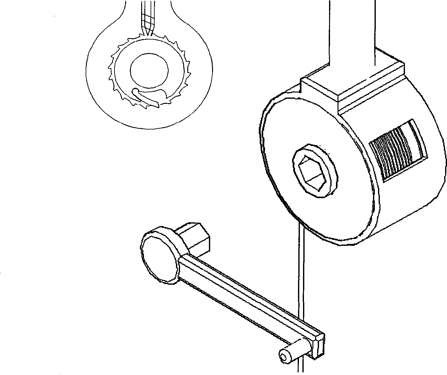 External fixing rack gradually pulling device and method for treating stiff knee