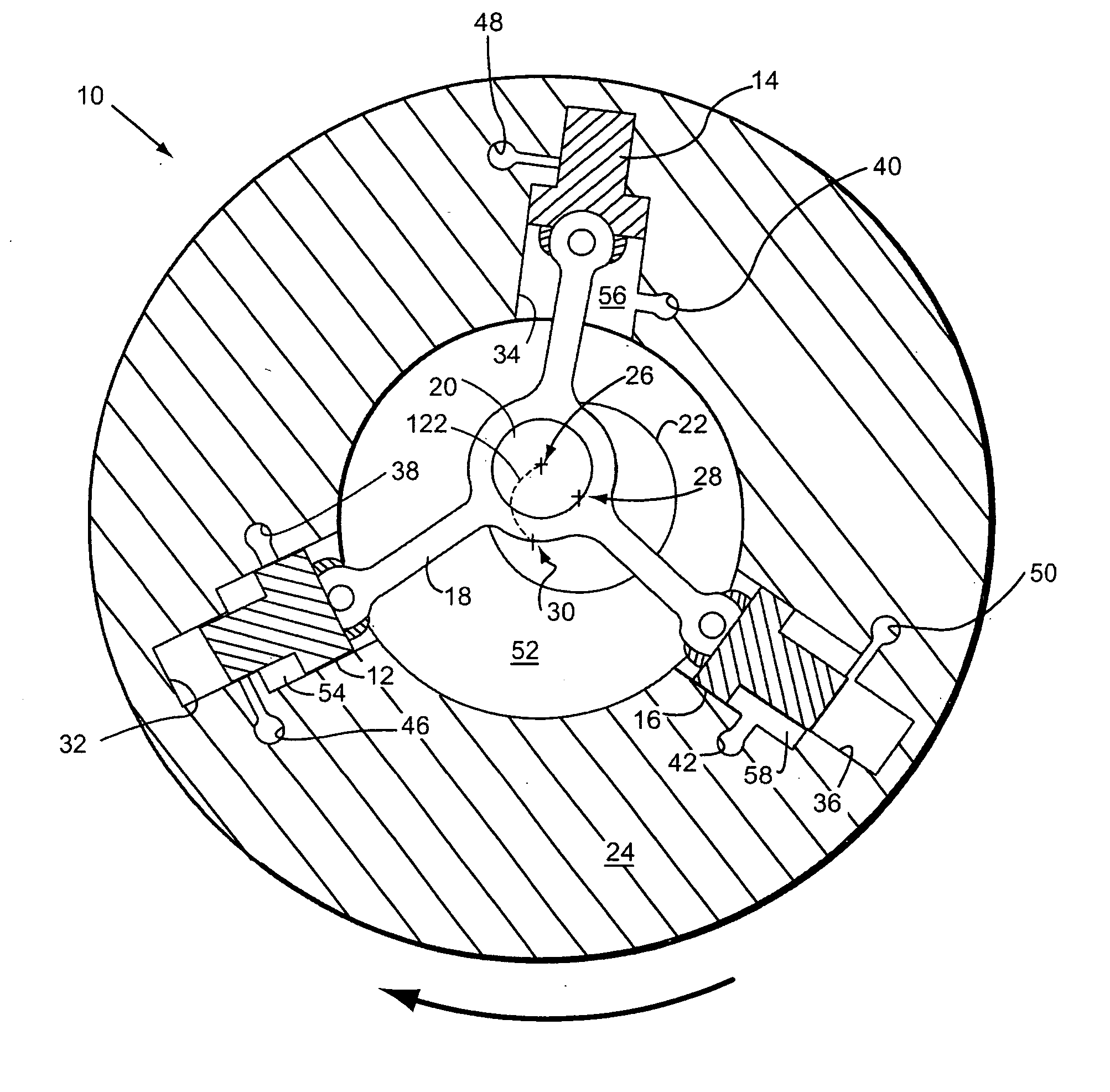 Radial engine power system