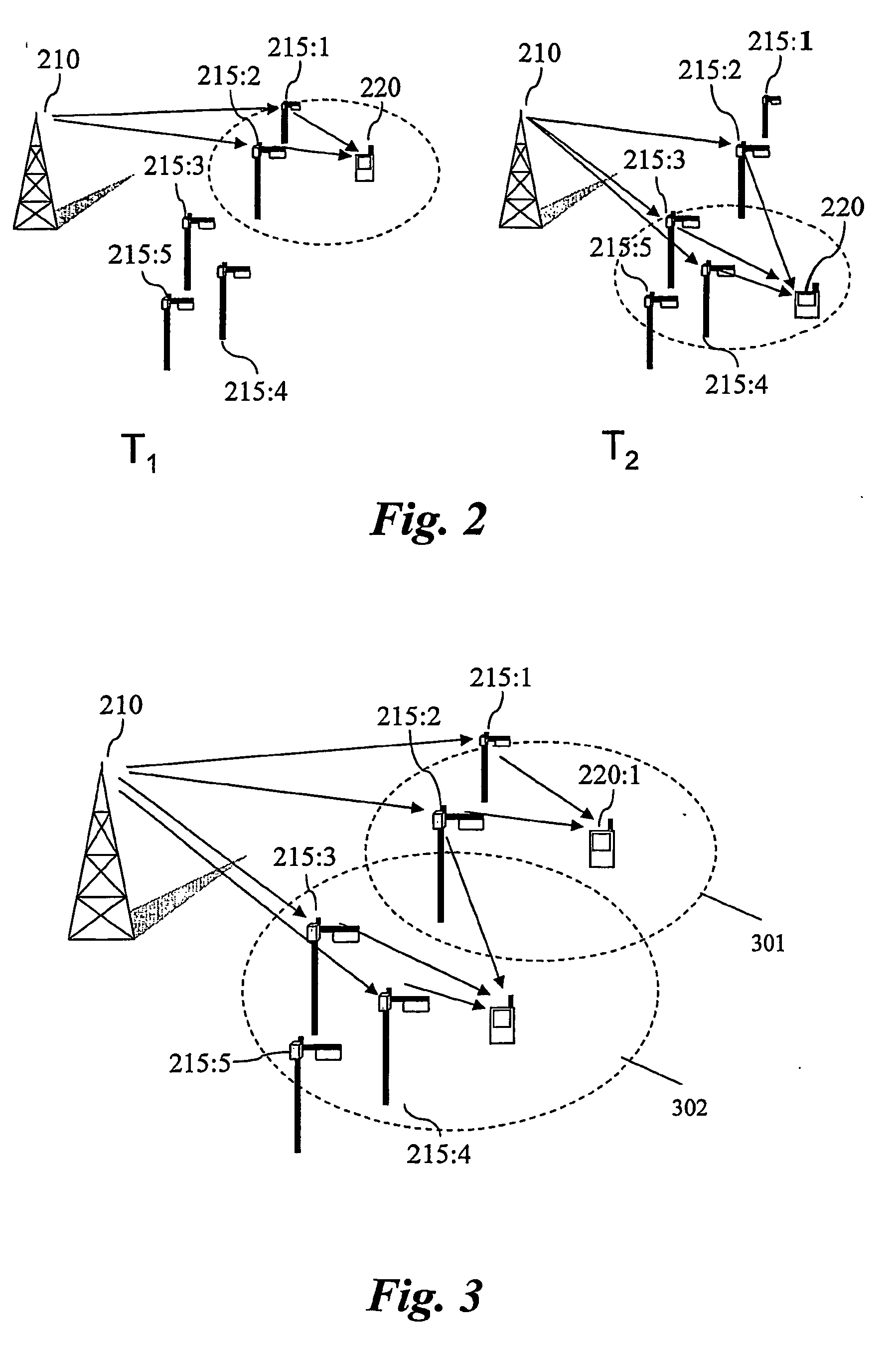 Method and system for wireless communication networks using cooperative relaying