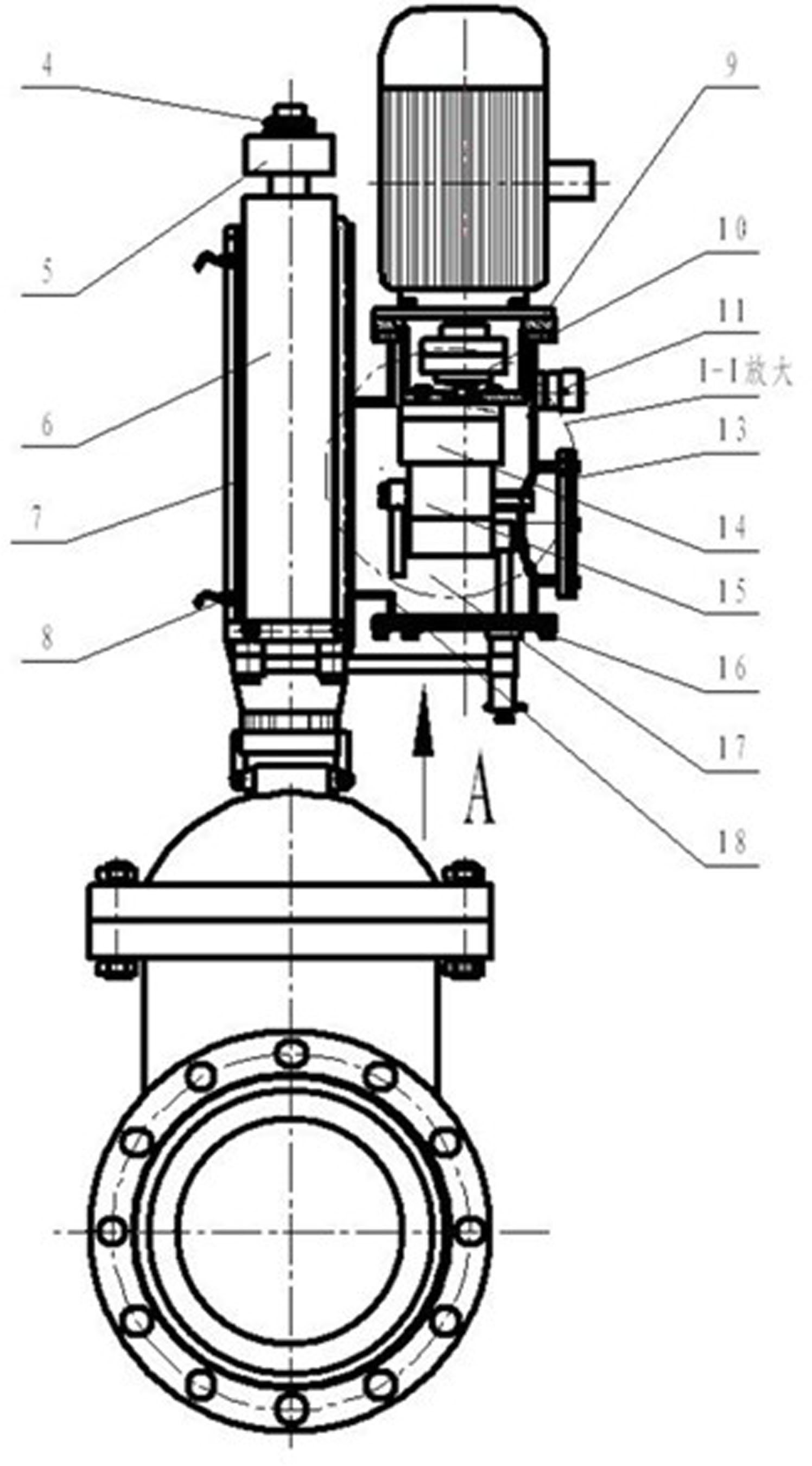 Submersible electrohydraulic control gate valve for mining