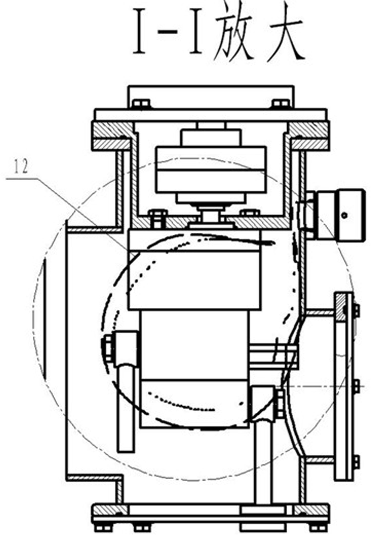 Submersible electrohydraulic control gate valve for mining