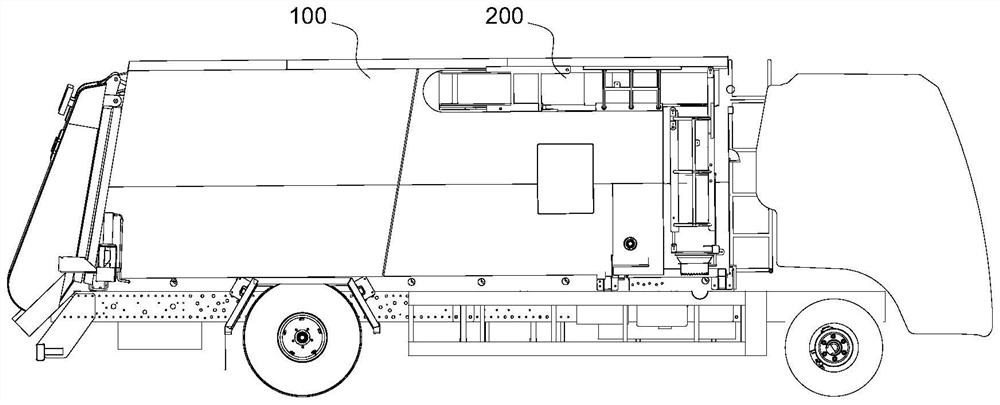 Kitchen garbage pumping and transporting equipment and method