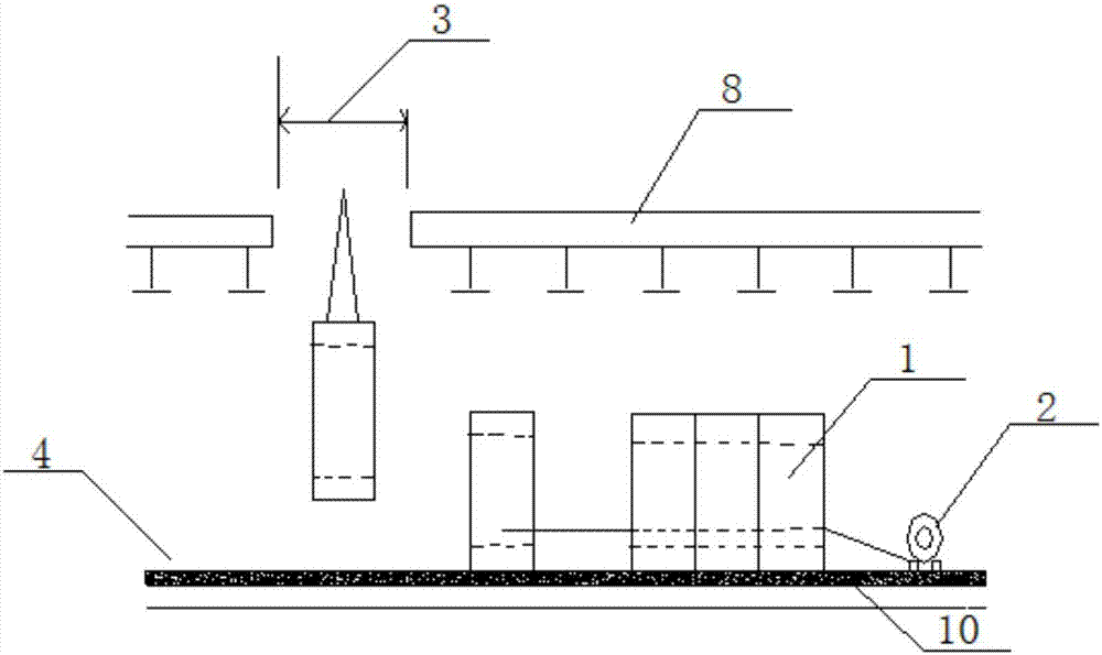 A prefabricated box culvert and rapid positioning construction method