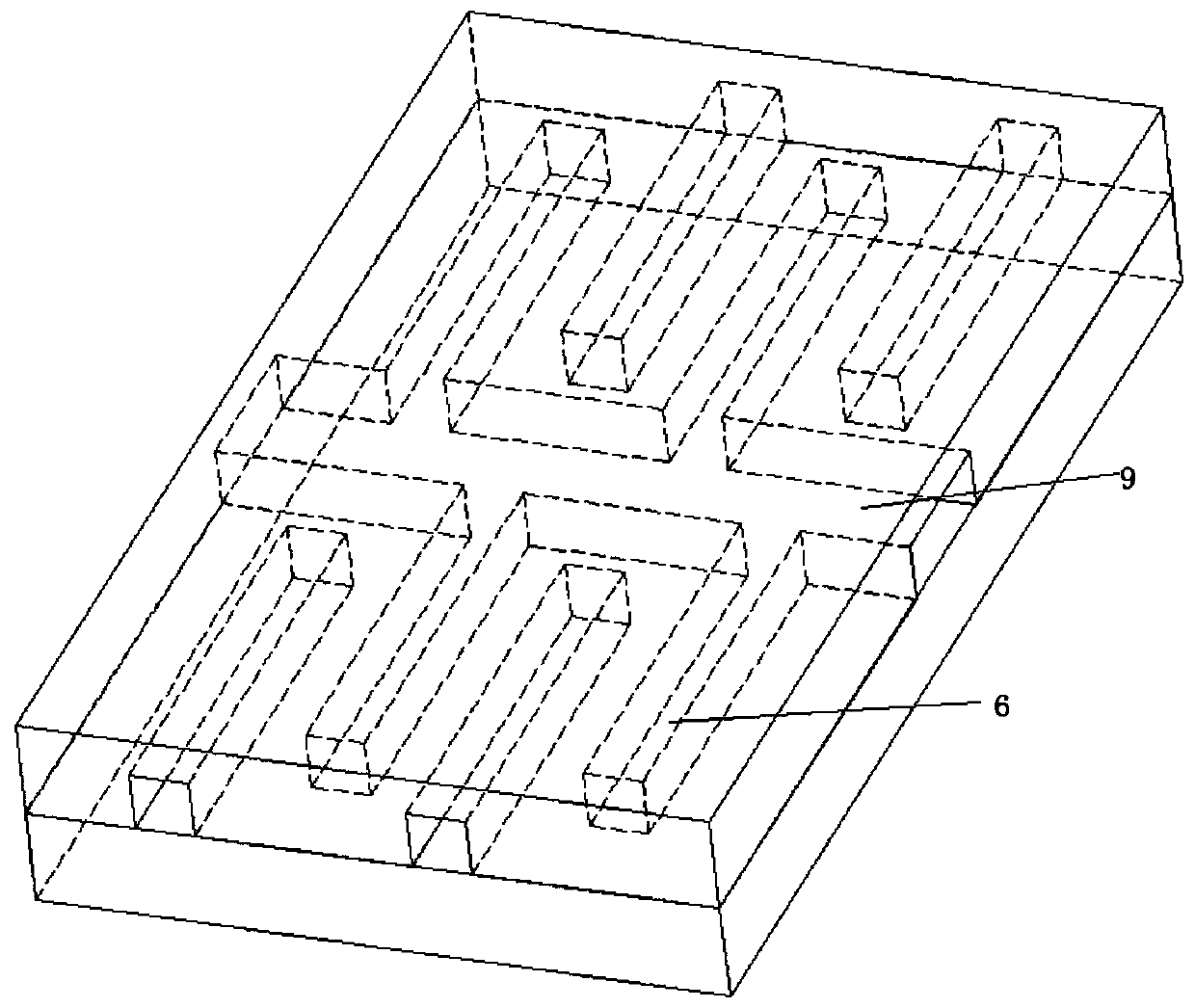 Fluid flow assembly and fuel cell stack containing the fluid flow assembly