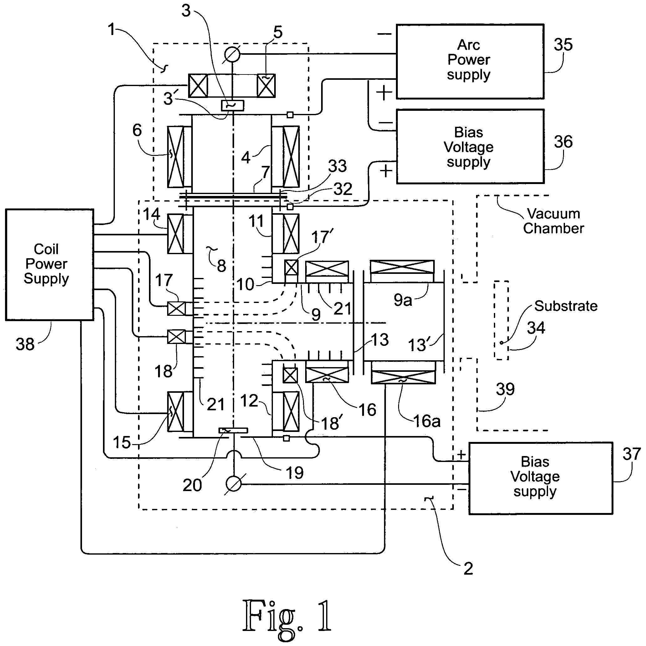 Filtered cathodic-arc plasma source