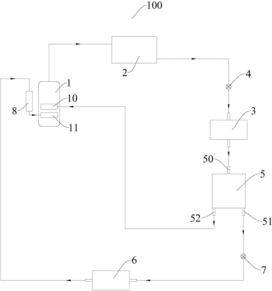 Refrigerating device