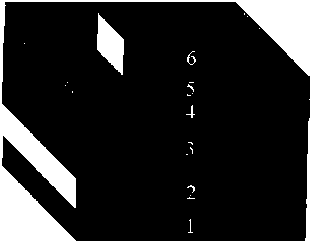 A perovskite battery containing nickel oxychloride nanoparticles as a hole transport layer and a preparation method thereof