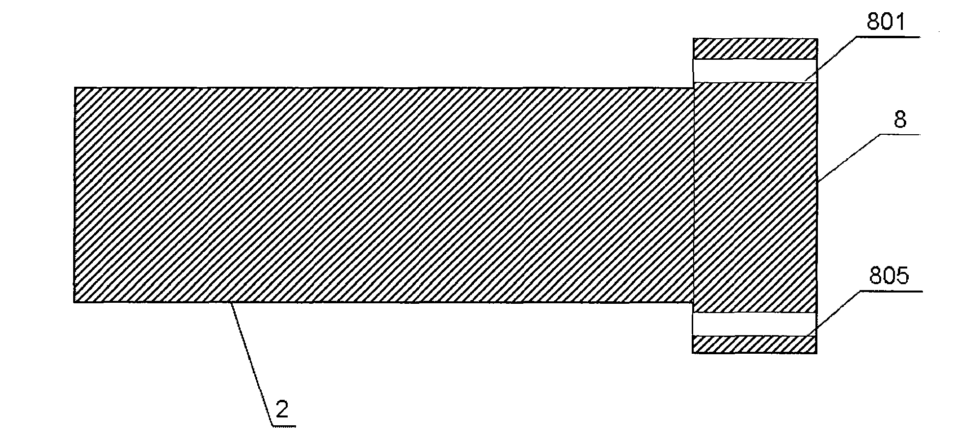 Motor vehicle chassis with anti-collision device