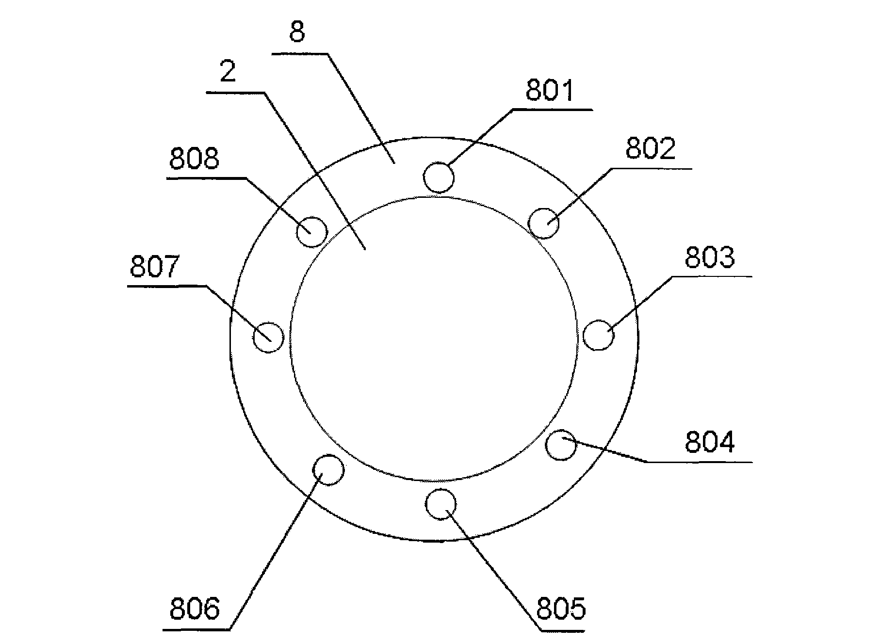 Motor vehicle chassis with anti-collision device